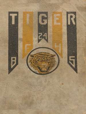 cover image of Big Beaver Falls Area High School--The Tiger--1924